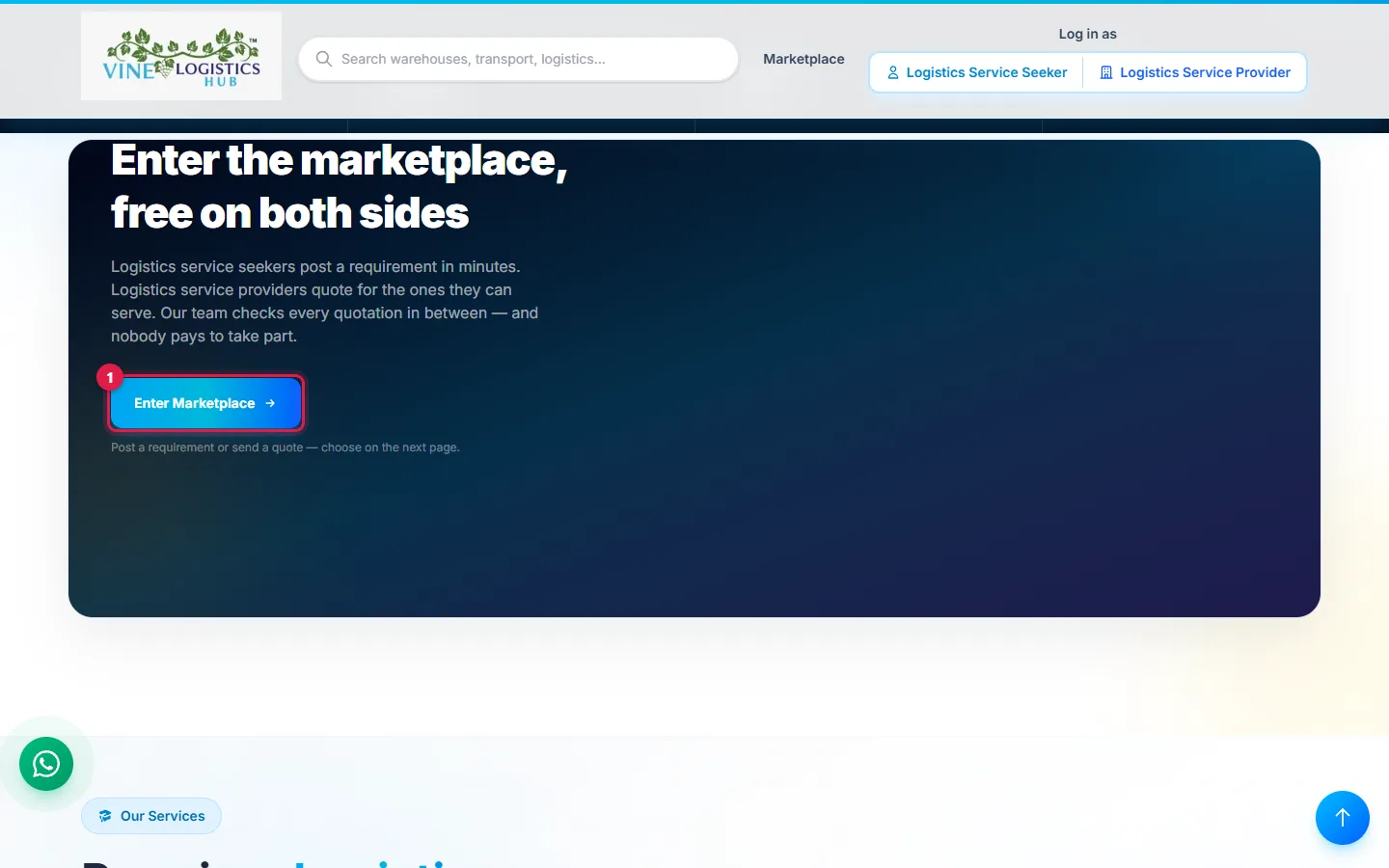 Enter Marketplace